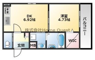 KTIレジデンス八尾の物件間取画像